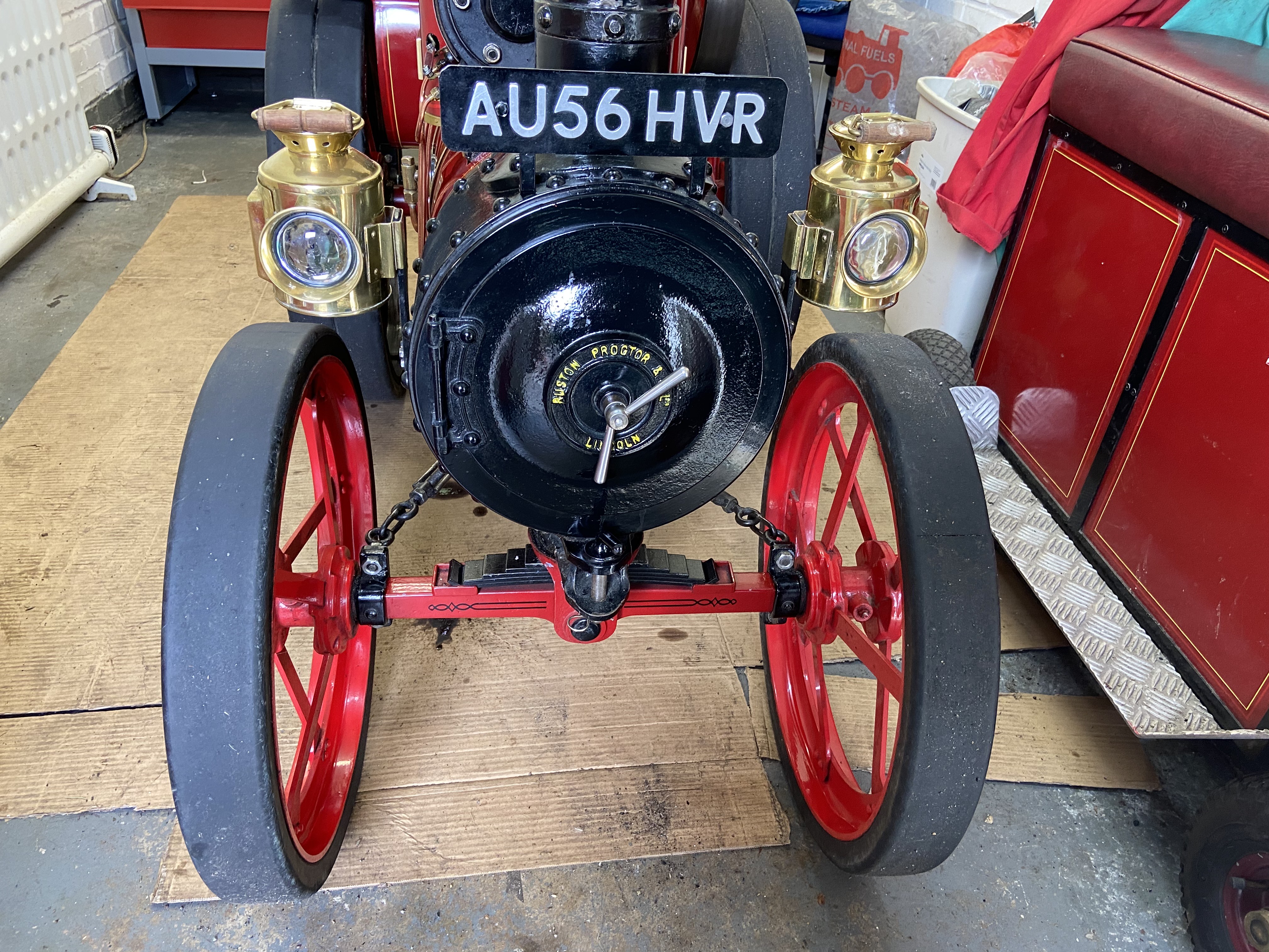 Canford lamps Fitted to a 6 inch Rushton Proctor